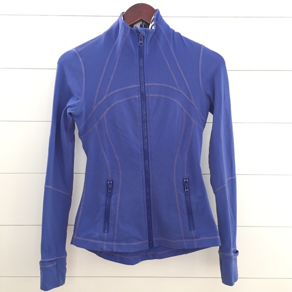 🛑 SOLD! LULULEMON Electric Blue Define Jacket - Picture 1 of 16